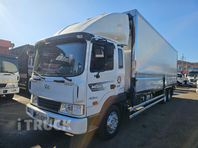현대 메가트럭 280 십바리 냉장윙 4.5톤 수동 2