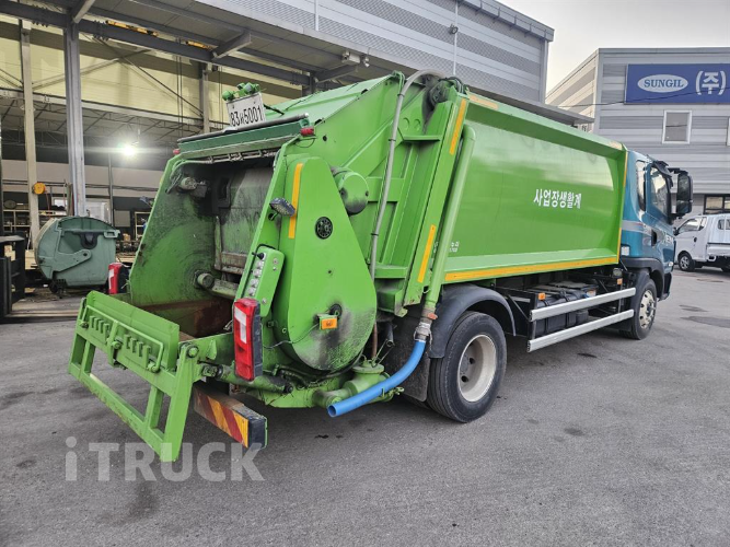 타타대우 압착진개 더쎈 4톤 4