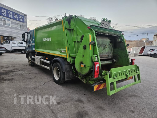 타타대우 압착진개 더쎈 4톤 3