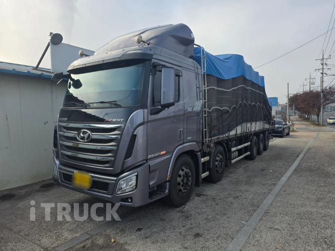 현대 엑시언트 540 후축 카고 25.5톤 오토 리타더