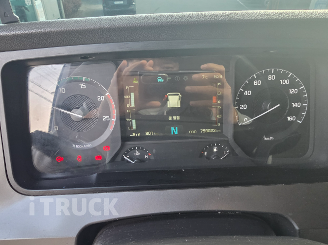 현대 엑시언트 540 후축 카고 25.5톤 오토 리타더 8