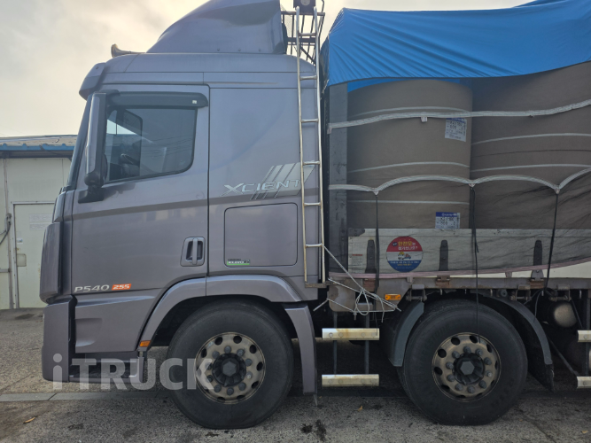 현대 엑시언트 540 후축 카고 25.5톤 오토 리타더 6