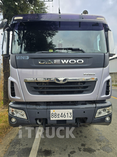 타타대우 프리마 480 앞축 카고 25톤 오토 리타더 2