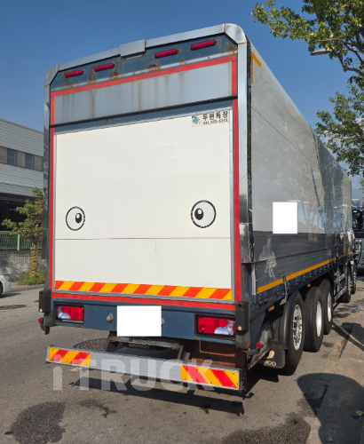 타타대우 프리마 480 앞축 상승윙바디 25톤 오토 4