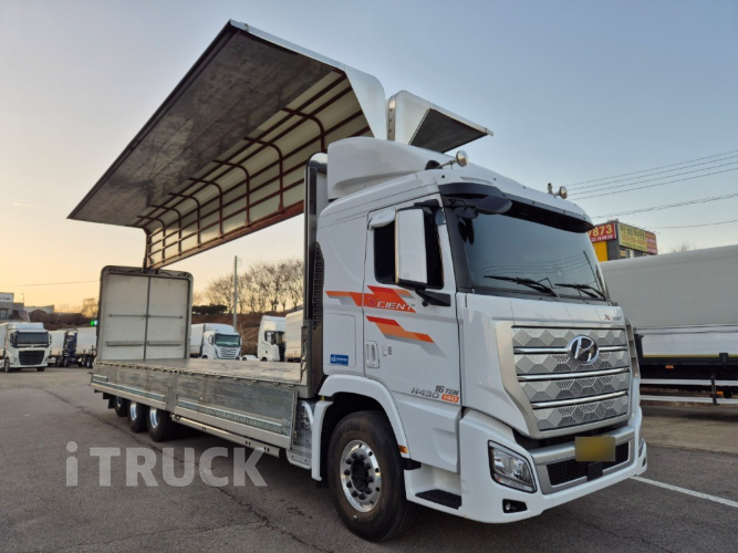 현대 엑시언트 프로 430 후축 윙바디 16톤 오토 7