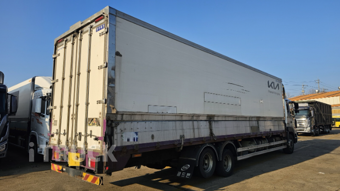 현대 메가트럭 와이드캡 300 후축 냉장윙 10.1톤 수동 4