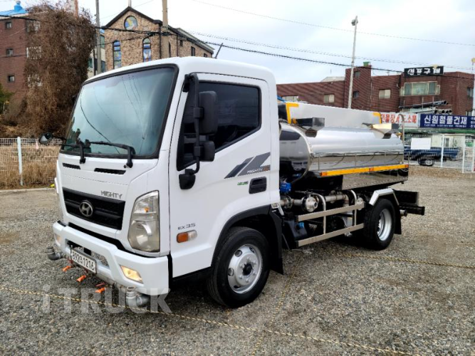 현대 살수차 올뉴마이티 수동 3