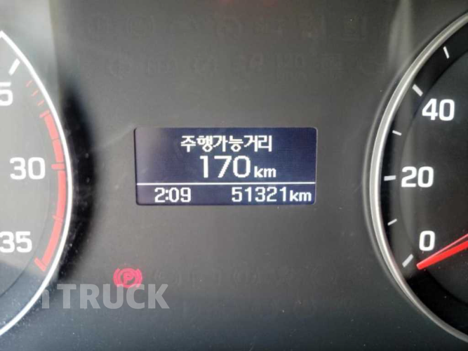 현대 올뉴마이티 2.5톤 윙바디 일반캡 16