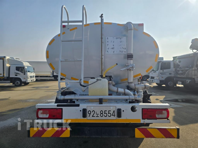 현대 살수차 파비스 스텐탱크 9,000L 오토 7