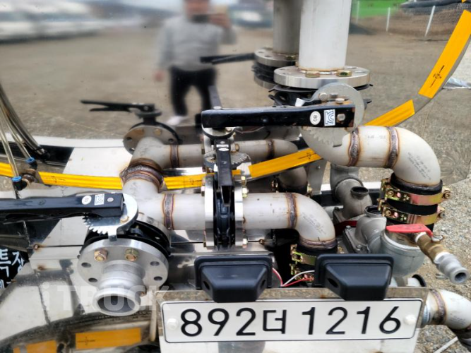 현대 살수차 올뉴마이티 수동 6