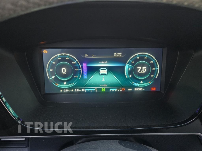 타타대우 압착진개 더쎈 4.9톤 밀판식 배출 9