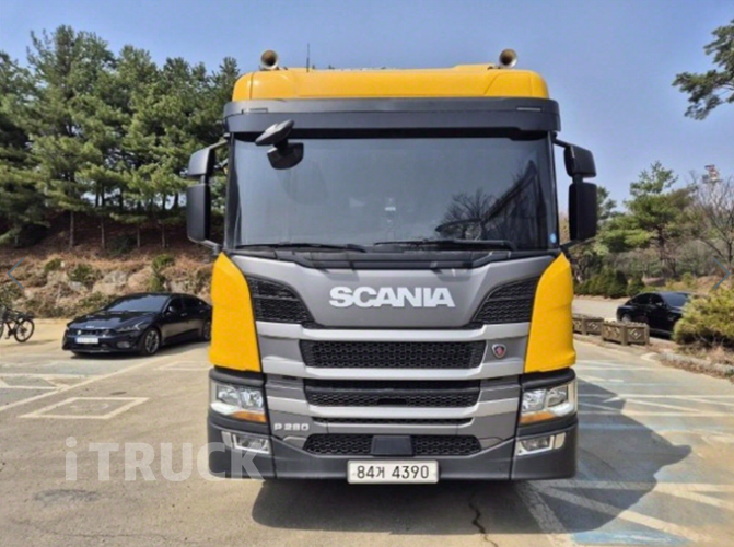 스카니아 P 280 후축 윙바디 9.5톤 오토 2