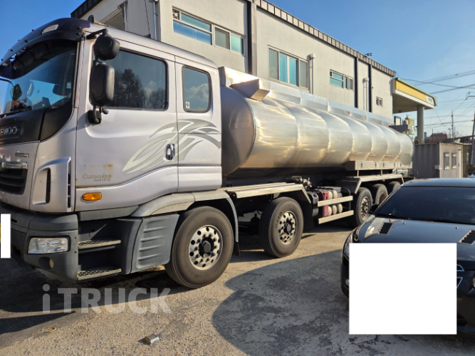 타타대우 탱크로리 프리마 스텐탱크 27,000L 오토 리타더 0