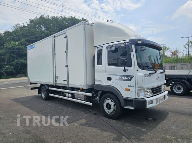 현대 메가트럭 280 단바리 익스하이탑 5톤 수동 1