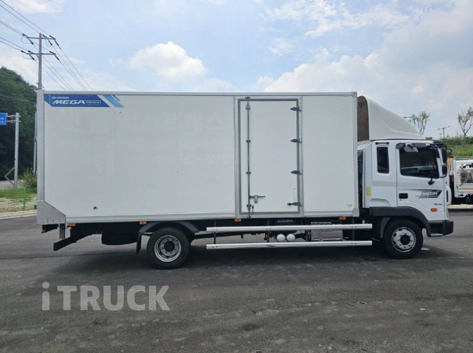 현대 메가트럭 280 단바리 익스하이탑 5톤 수동 4