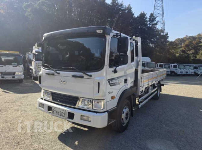 현대 메가트럭 280 단바리 카고 5톤 수동 0