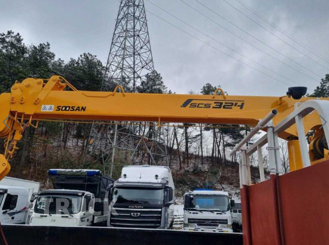 현대 카고크레인 수산중공업 올뉴마이티 3.5톤 3