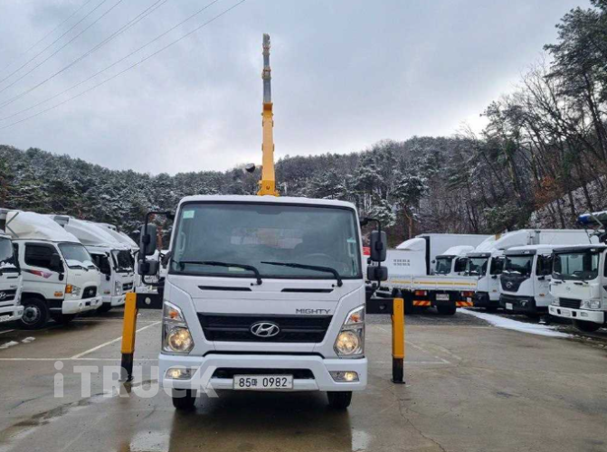 현대 카고크레인 수산중공업 올뉴마이티 3.5톤 6