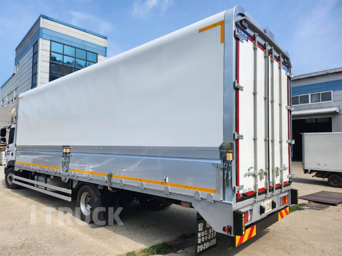 현대 메가트럭 280 단바리 윙바디 5톤 수동 4