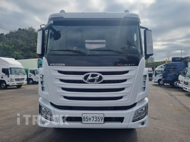 현대 엑시언트 암롤 540 24톤 오토 리타더 앞축 1