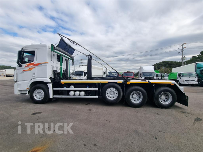 현대 엑시언트 암롤 540 24톤 오토 리타더 앞축 3