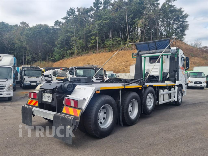 현대 엑시언트 암롤 540 24톤 오토 리타더 앞축 7