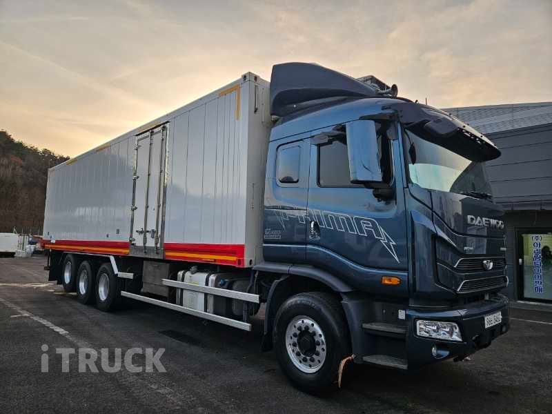 타타대우 프리마 480 후축 냉동 컨테이너탑 16톤 오토 리타더 0