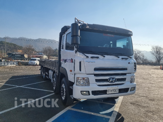 현대 트라고 460 후축 카고 25톤 오토 리타더 - 중고 트럭 매물 이미지