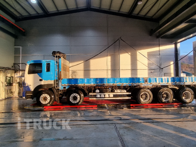 현대 트라고 460 후축 카고 25톤 오토 리타더