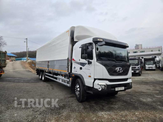 현대 메가트럭 325 후축 윙바디 4.5톤 오토