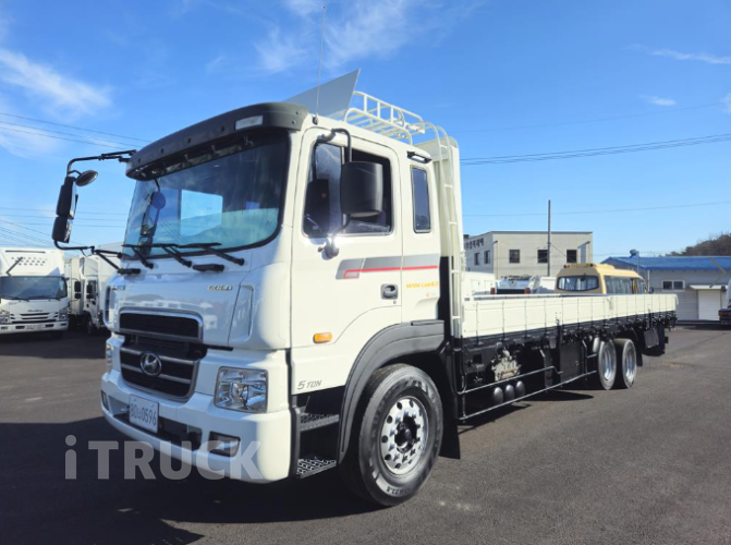 현대 메가트럭 와이드캡 280 앞축 카고 5톤 수동