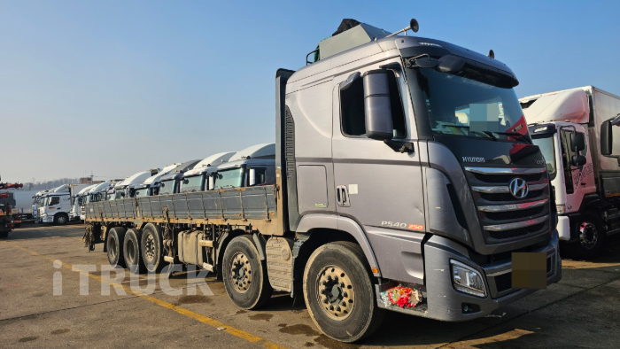 현대 엑시언트 540 앞축 카고 25톤 오토