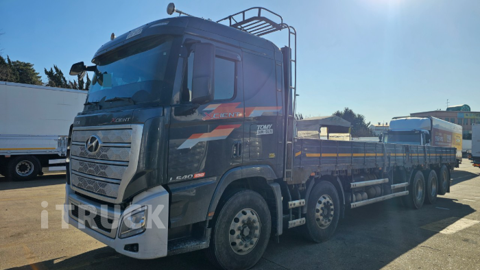 현대 엑시언트 프로 540 후축 카고 25톤 오토 리타더 - 중고 트럭 매물 이미지