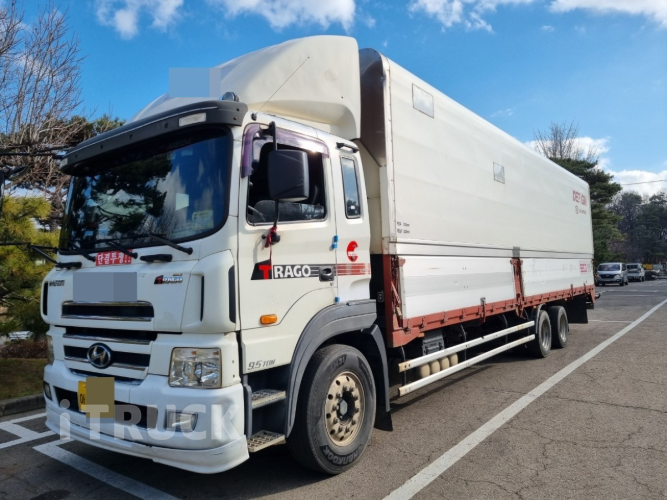현대 트라고 350 후축 윙바디 9.5톤 수동 - 중고 트럭 매물 이미지