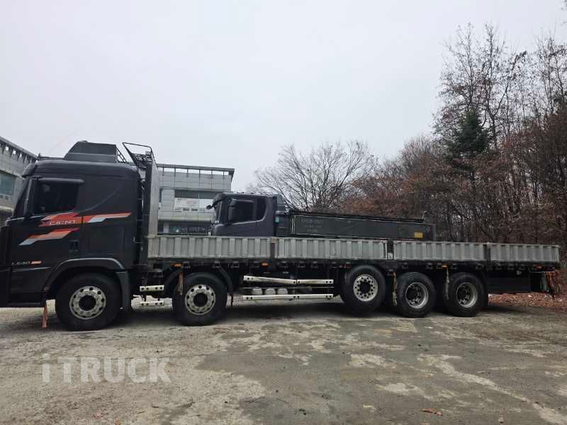 현대 엑시언트 프로 540 앞축 카고 25톤 오토 리타더 - 중고 트럭 매물 이미지