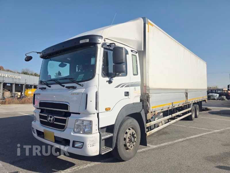 현대 메가트럭 와이드캡 300 후축 상승윙바디 8.5톤 수동 - 중고 트럭 매물 이미지