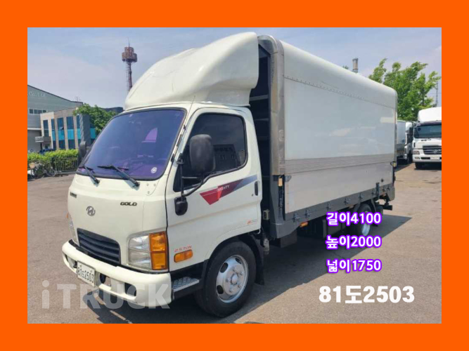 현대 마이티큐티 2톤 윙바디 일반캡 - 중고 트럭 매물 이미지