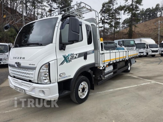 타타대우 더쎈 4톤 광폭 카고 슬리퍼캡(더블캡, 크루캡) - 중고 트럭 매물 이미지