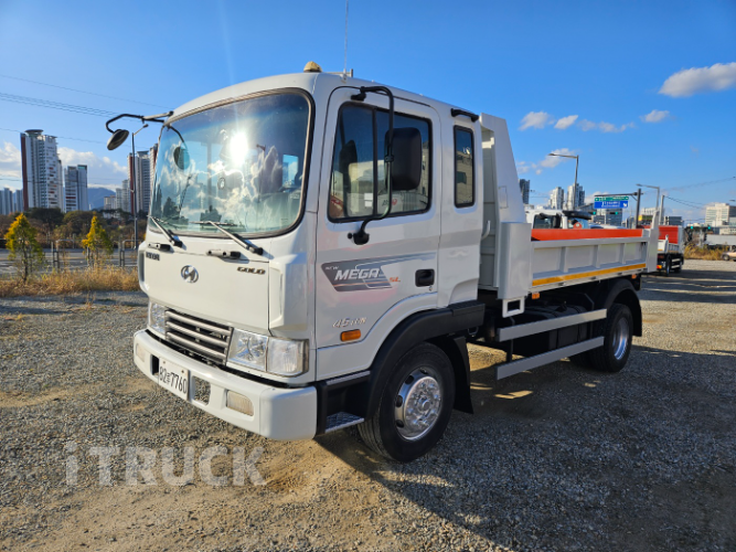 현대 메가트럭 화물덤프 4.5톤 - 중고 트럭 매물 이미지