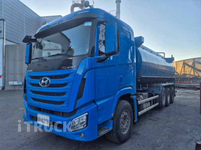 현대 버큠로리 엑시언트 스텐탱크 23,500L 수동 - 중고 트럭 매물 이미지