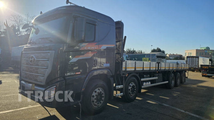 현대 엑시언트 프로 540 후축 카고 25톤 오토 - 중고 트럭 매물 이미지