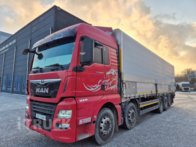 만 TGS 500 후축 상승윙바디 25톤 오토 - 중고 트럭 매물 이미지