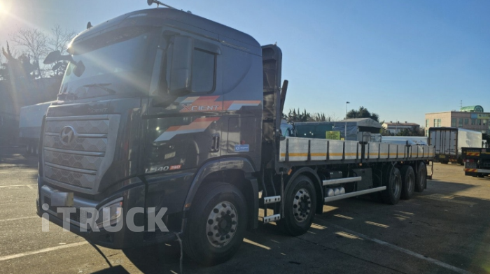 현대 엑시언트 540 후축 카고 25톤 오토 리타더 - 중고 트럭 매물 이미지