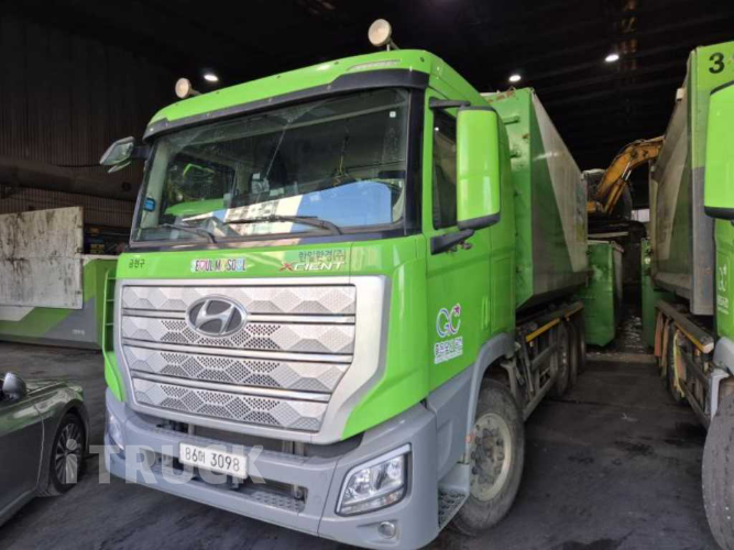 현대 엑시언트 암롤 540 25톤 오토 앞축 - 중고 트럭 매물 이미지