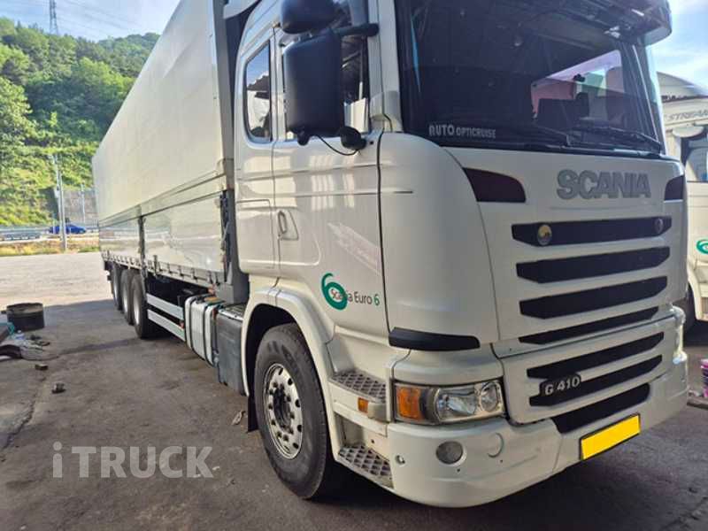 스카니아 G 410 후축 상승윙바디 16톤 오토 리타더 - 중고 트럭 매물 이미지