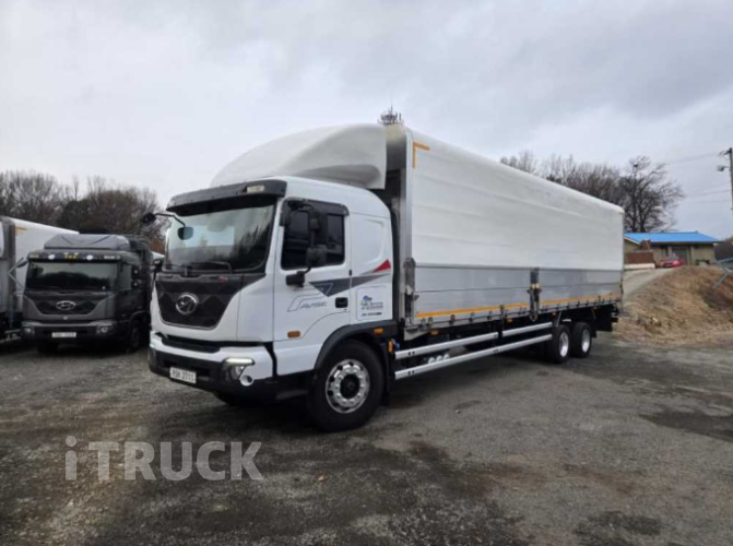 현대 파비스 325 후축 윙바디 9.5톤 오토 - 중고 트럭 매물 이미지