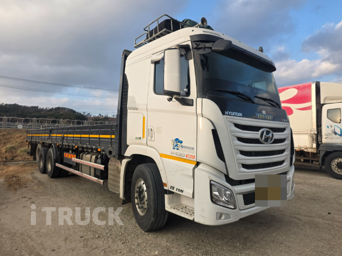 현대 엑시언트 430 후축 카고 19톤 오토 - 중고 트럭 매물 이미지