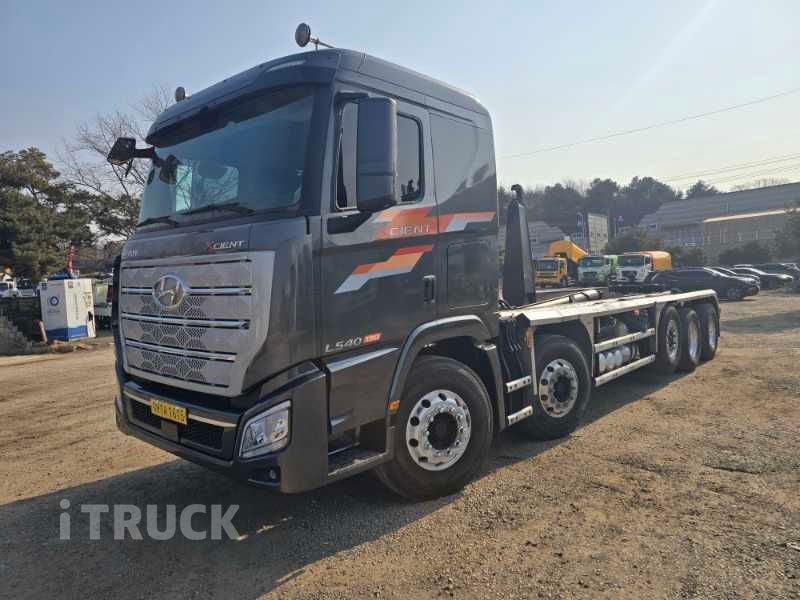 현대 엑시언트 프로 암롤 540 21.1톤 오토 리타더 앞축 50루베 - 중고 트럭 매물 이미지