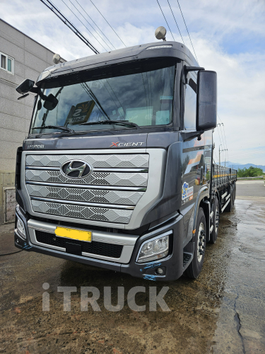 현대 엑시언트 프로 540 후축 카고 25톤 오토 리타더 - 중고 트럭 매물 이미지