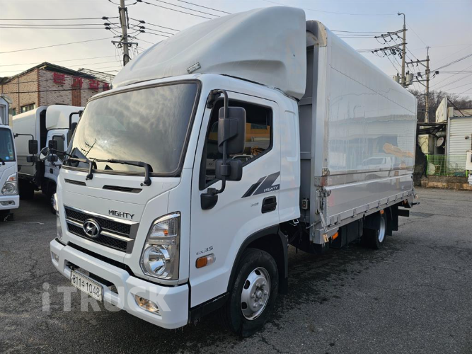 현대 올뉴마이티 3.5톤 광폭 윙바디 슈퍼캡 - 중고 트럭 매물 이미지